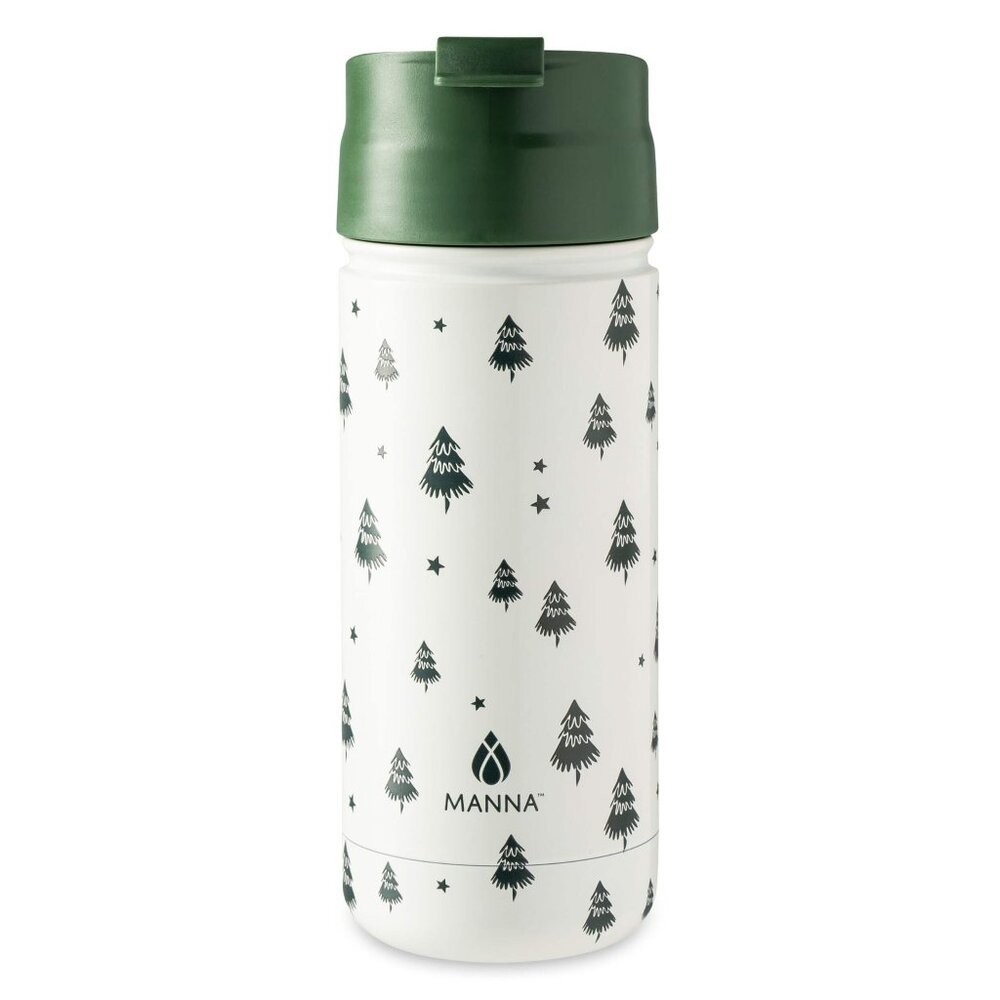 Manna Trees Stainless Steel Coffee Tumbler Mug with Lid